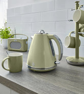 Swan Retro Jug Elektrikli Su Isıtıcısı Kettle 1.5 Litre 3000 w Yeşil